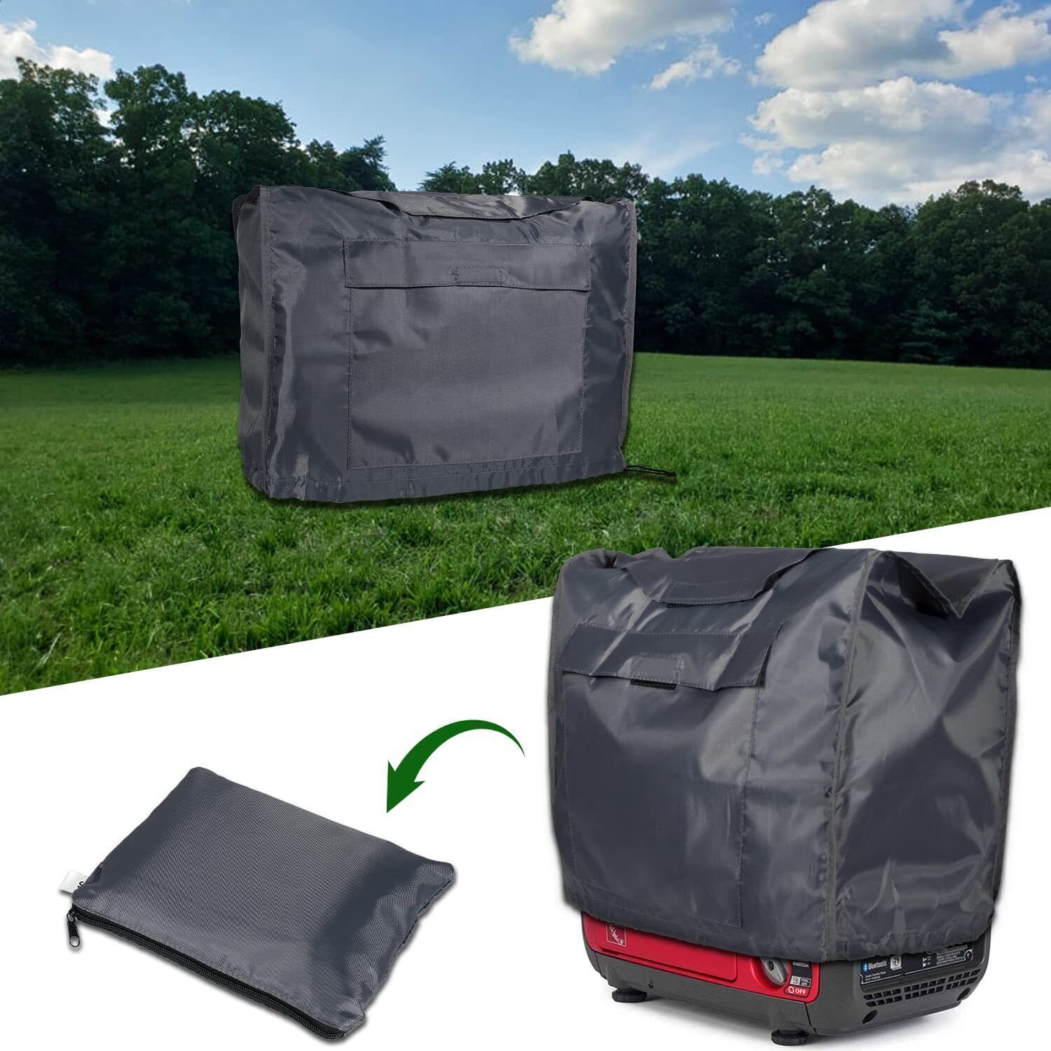 Waterproof Generator Cover w/ Storage Pocket for Honda Eu2200i Eu2000i EU2200IC