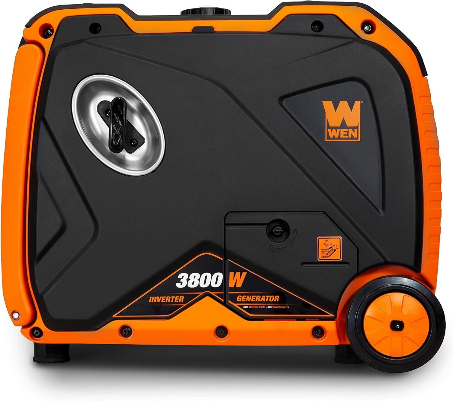 WEN 3,800-W Portable RV Ready Gas Powered Inverter Generator with Electric Start