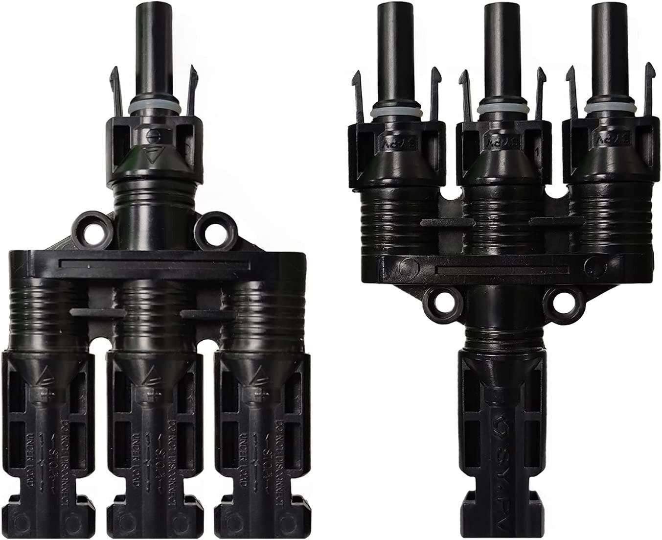 ALLPOWERS T Branch Connectors Solar Panel Parallel Connectors 1 to 3 Connectors