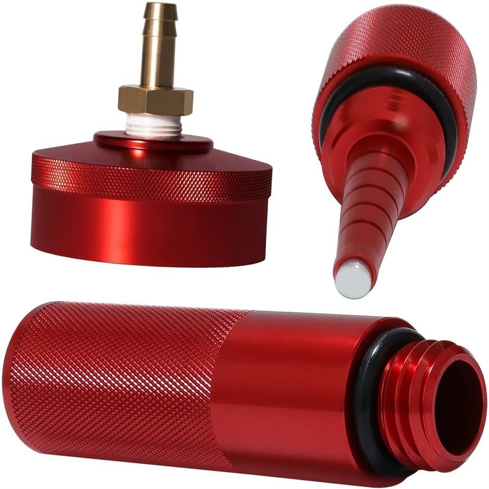 Generator Extended Run Gas Cap with Brass For Honda EU1000i EU2000i EU3000i(Red)