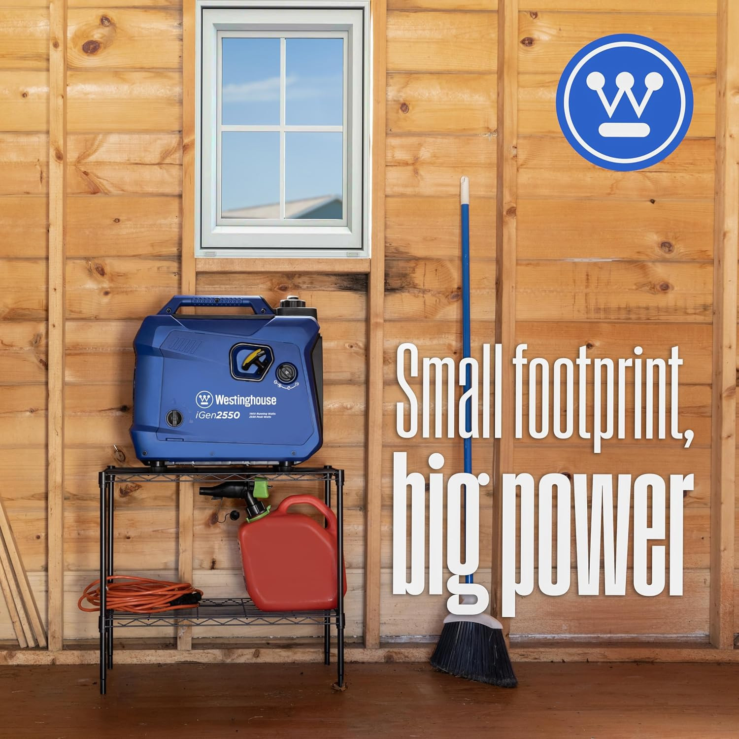 Ultra Quiet 2550W Portable Inverter Generator – RV Ready & Lightweight