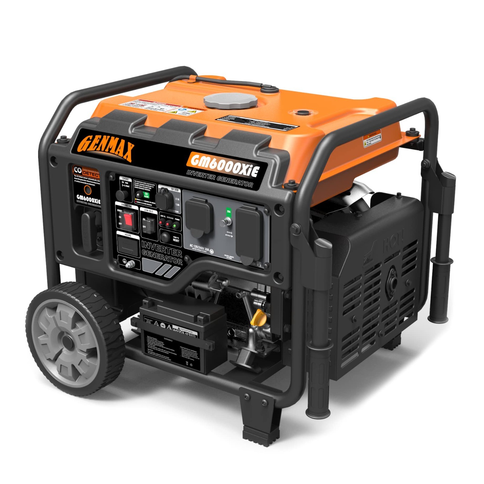 GENMAX GM3500XI 3500W Portable Inverter Generator Gas Powered