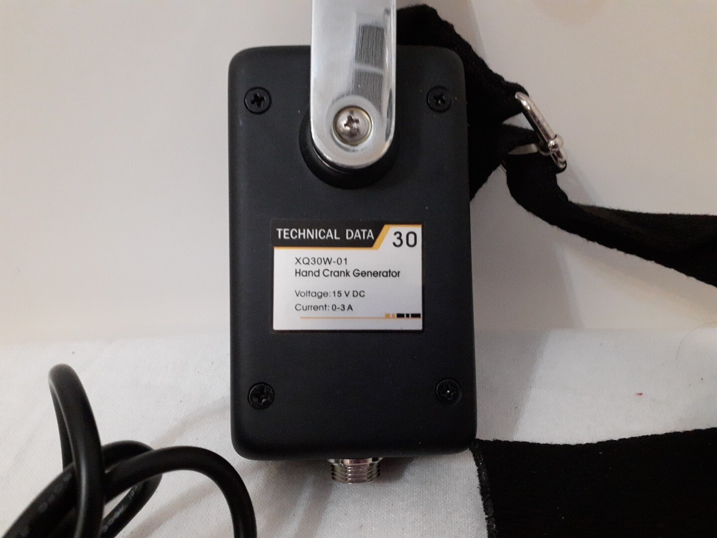 Technical Data 30w 15v 0-3A Hand Crank Emergency Generator New In Box