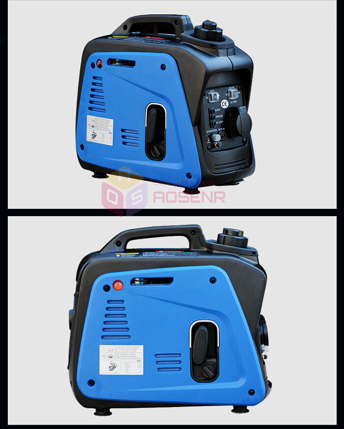 800W Portable DC Electric Car Silent Camping Gasoline Power Inverter Generator