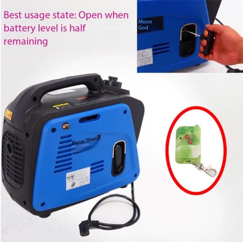 RangeExtender Electric Vehicle with Unlimited Range Universal Portable Generator