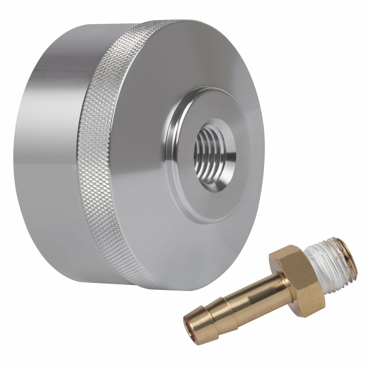 Aluminum Extended Run Fuel Gas Cap w/ Brass Hose For Yamaha EF2000is EF1000is