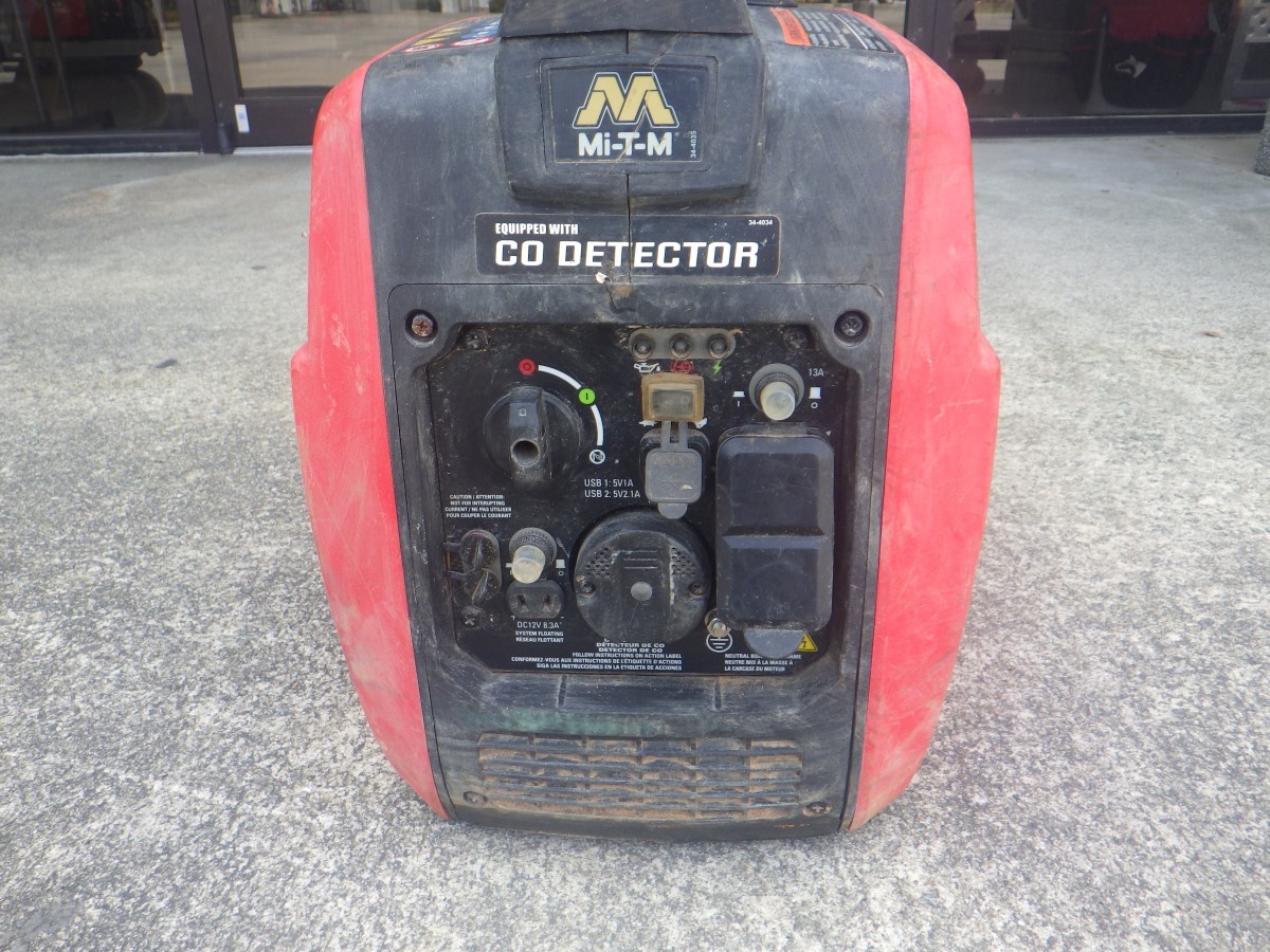 MI-T-M Invertor Generator Model Gen-2000-IMMO Tested to be working (TDY030462)