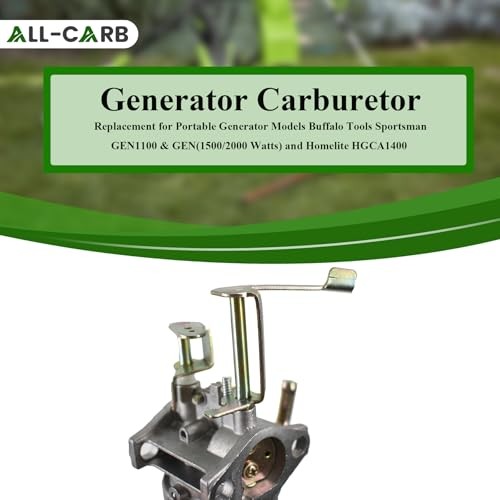 Carburetor Kit Replacement for Portable Generator Models GEN1100