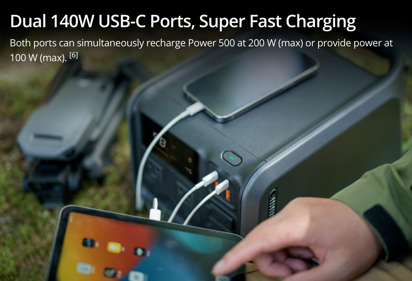 DJI Power 500 Portable Power Station
