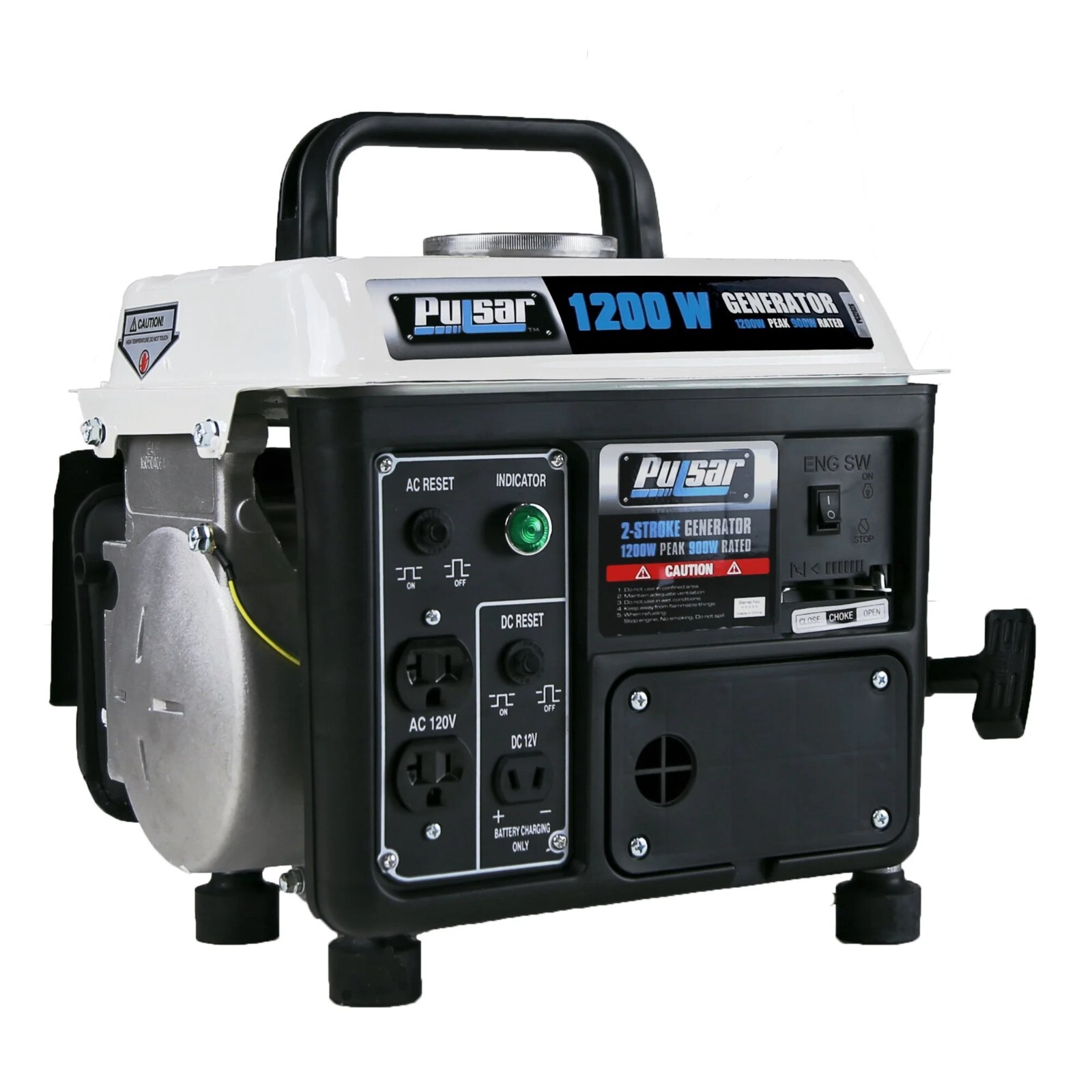1200 Watt Portable Low Noise Gas Powered Inverter Generator