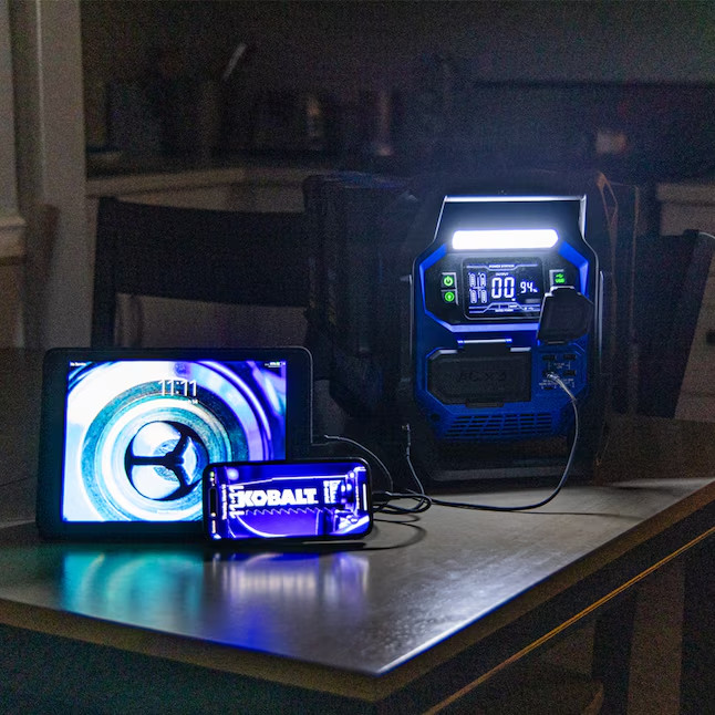 Kobalt 40V 1800W Portable Power Station Solar Generator Battery Kit KBS 1040A-03