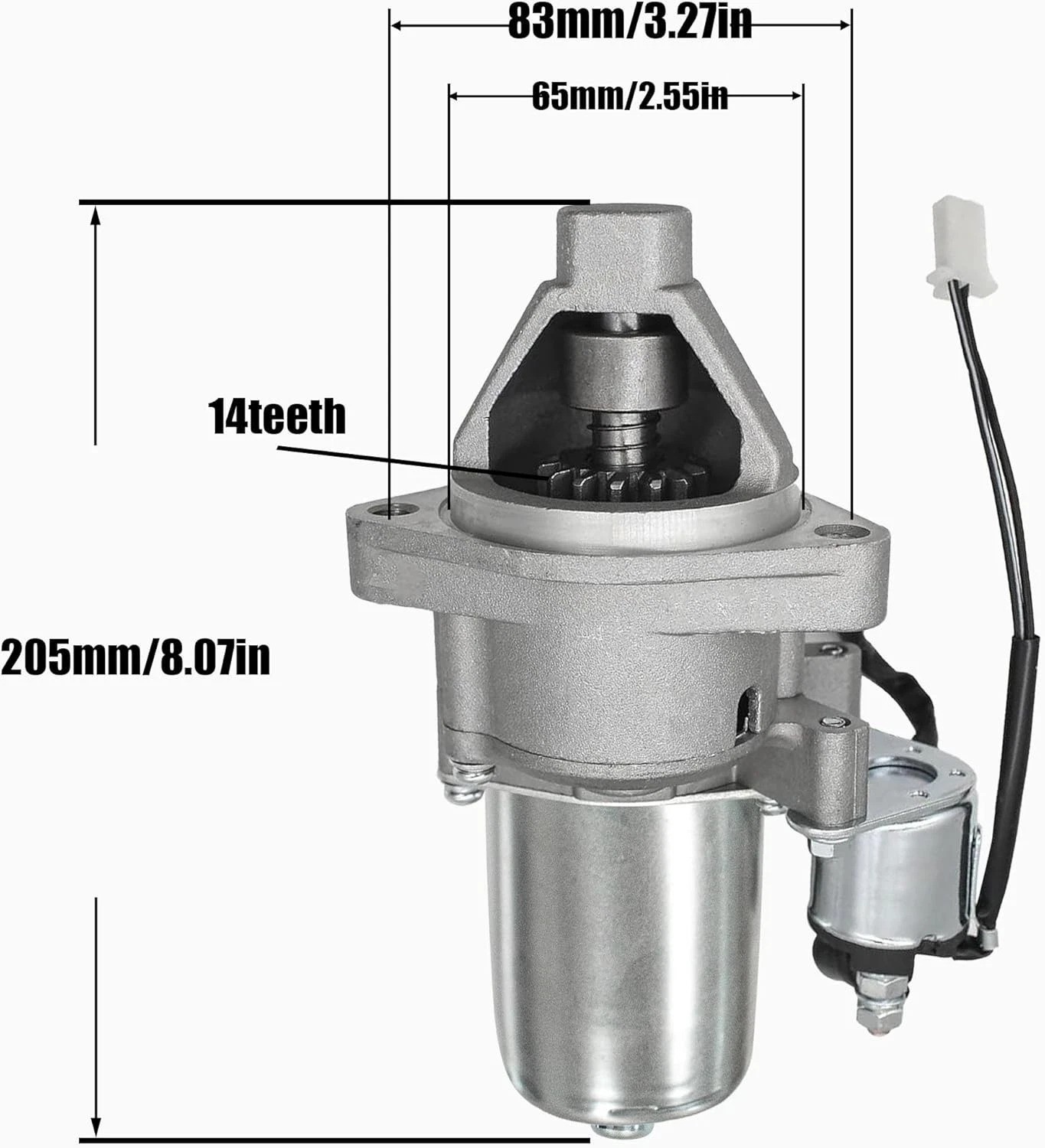 High Torque Starter Motor for Westinghouse WGen Generators