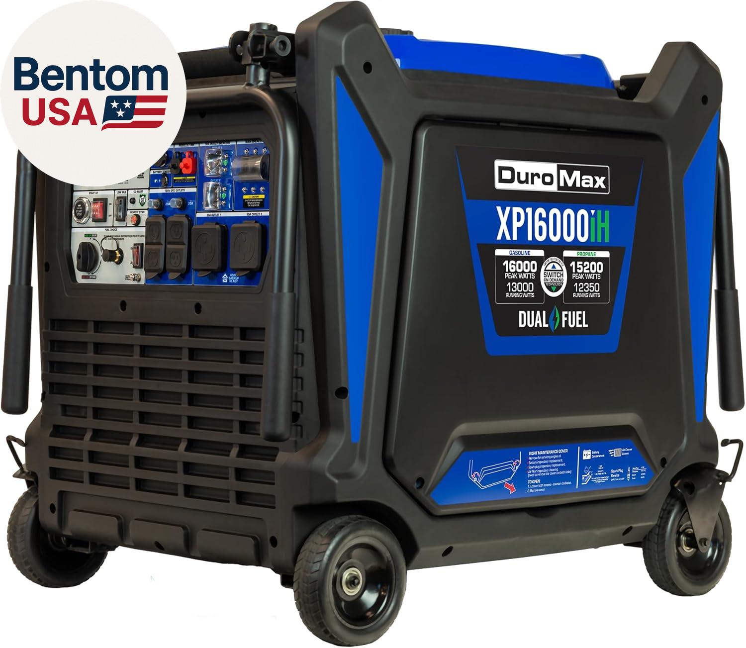 Xp16000Ih 16,000-Watt Dual Fuel Portable Digital Inverter Generator – Gas & Prop