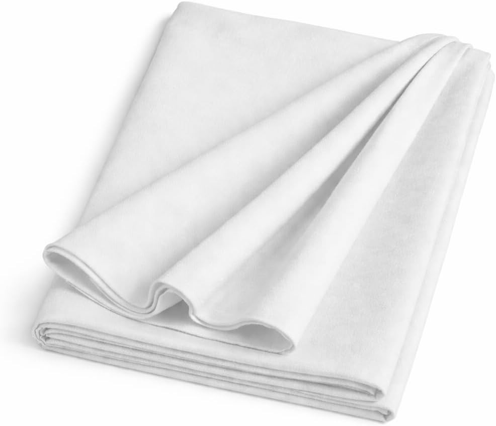 Canvas Fabric, Premium 10Oz White Cotton Duck Canvas Fabric 62” Wide for Arts &