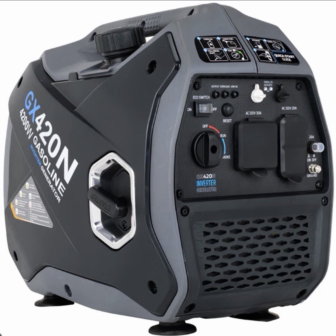 Pulsar 4200W Inverter Generator Blue Portable Power