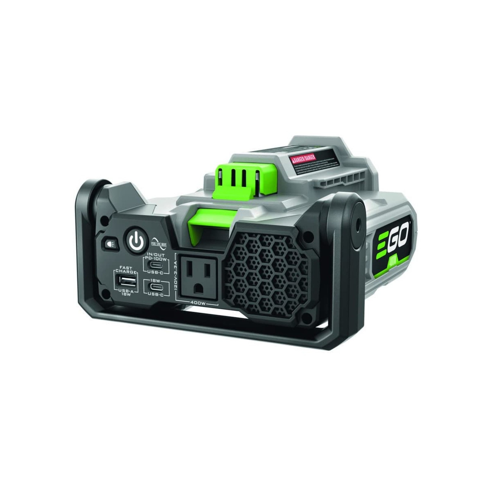 EGO POWER+ Portable Inverter, 400W, Power Inverter Generator, Quiet. Battery …