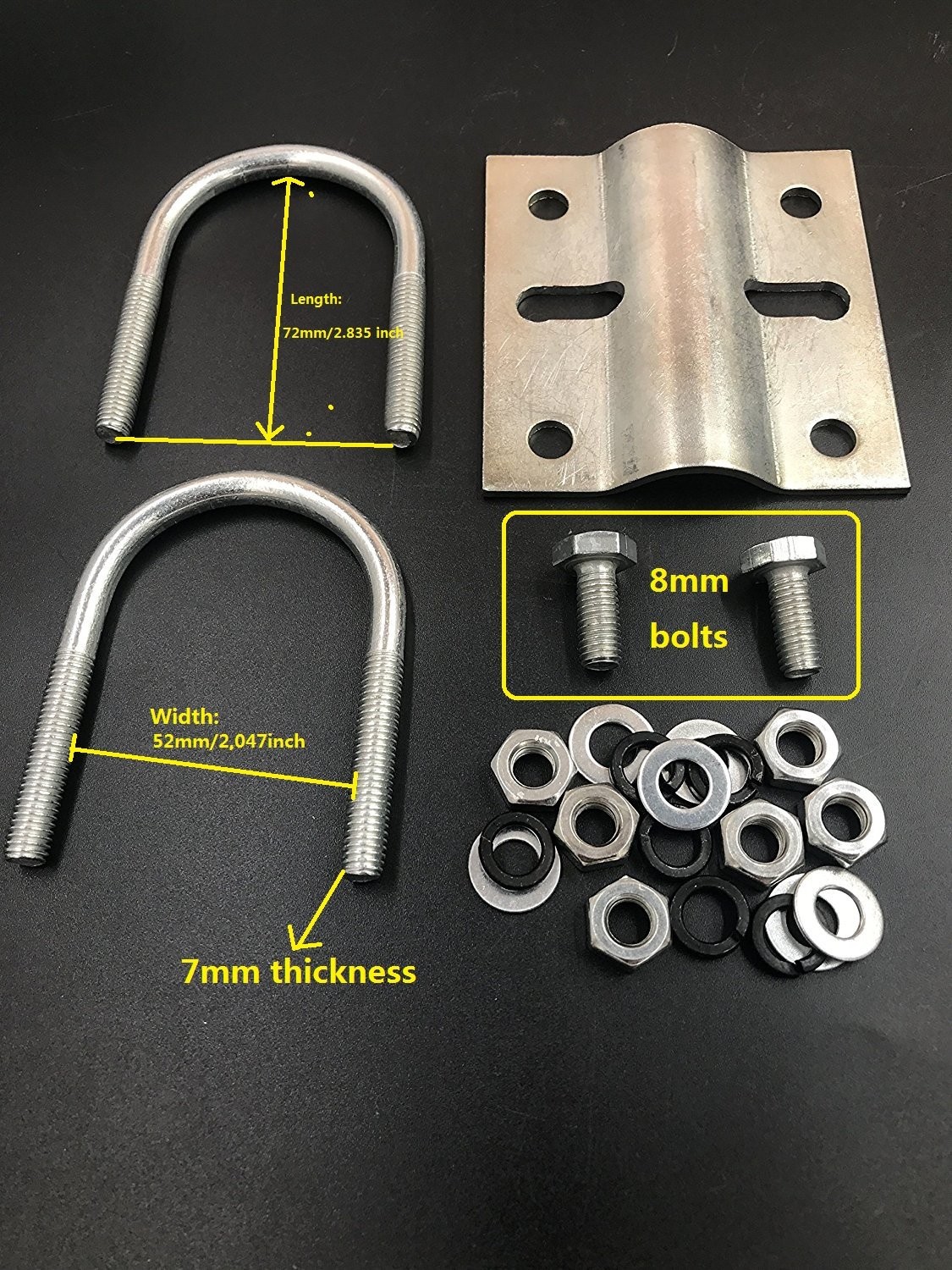 Universal Motor Engine Mounting Bracket for 2 Stroke Gas Engine Down Tube