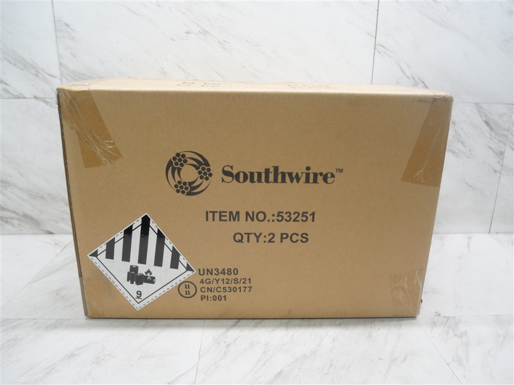 Lot of 2 NEW in BOX -Southwire Elite 300 Series Portable Power Station 53251!