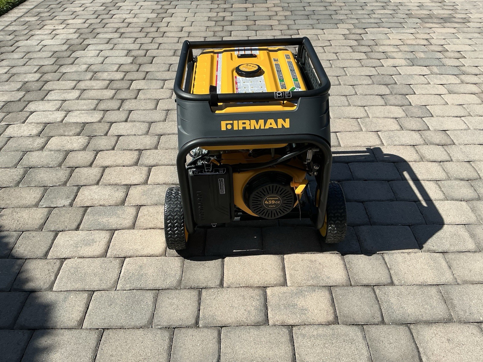 Firman Generator HO7553 Electric Start A/C Voltage 120V Out of Box Never Used