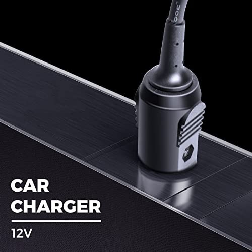 12V/24V Car Charger DC Adapter Compatible with Jackery Portable Power Station