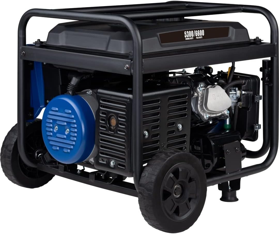 Westinghouse 6,600-W Portable Gas Powered Generator w/ Electric Start, CO Sensor