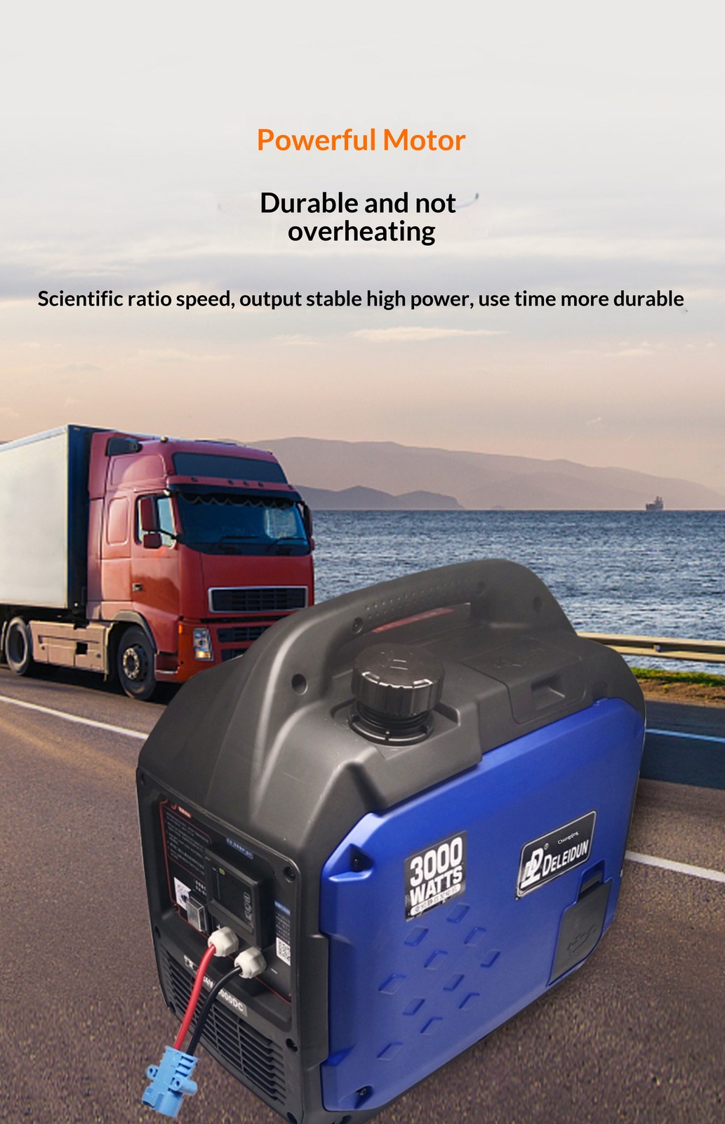 12V Parking Generator DC Inverter Truck Parking Air Conditioning Generator