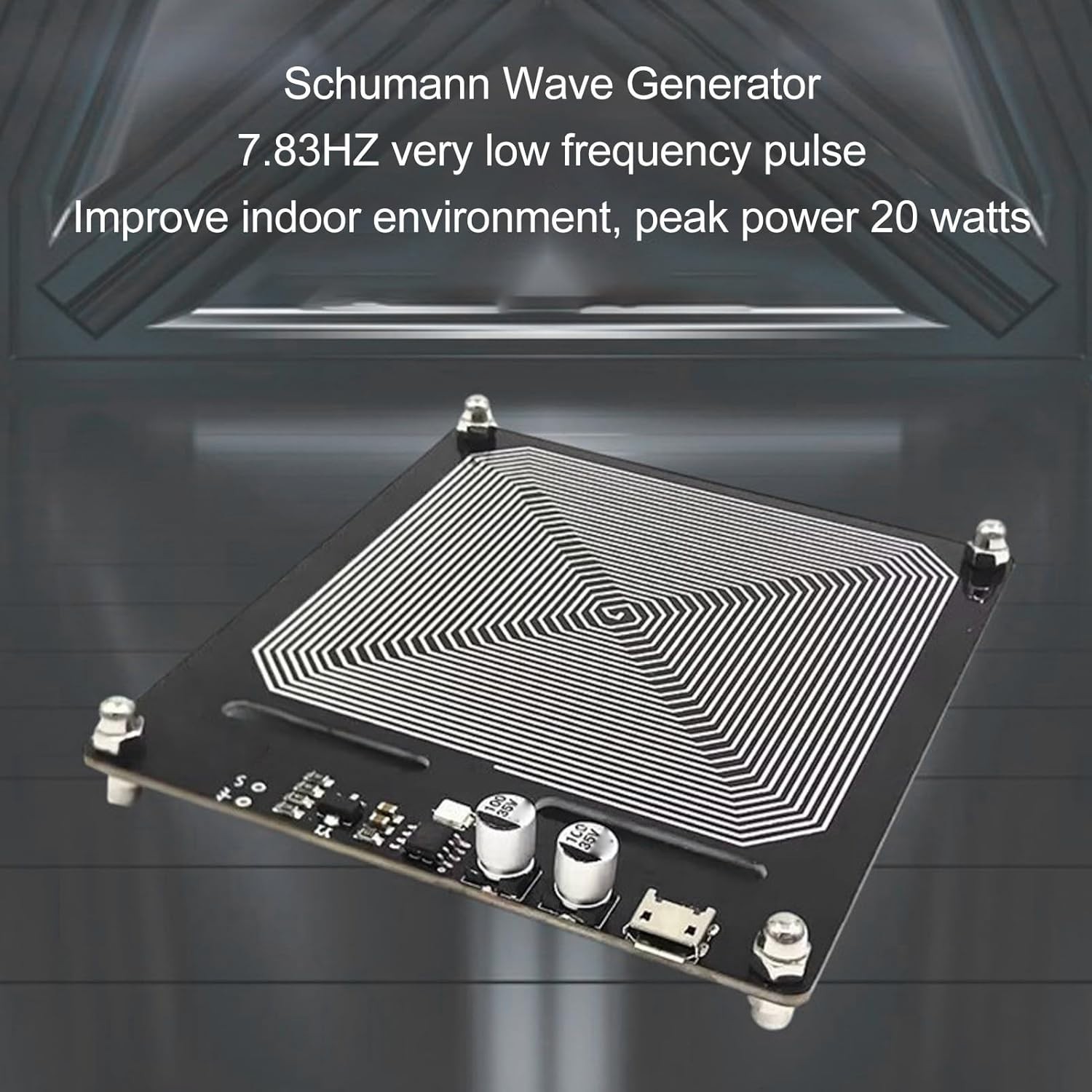 Wave Generator 7.83Hz Low Frequency Pulse Signal Stabilizer for Sleep & Offic…