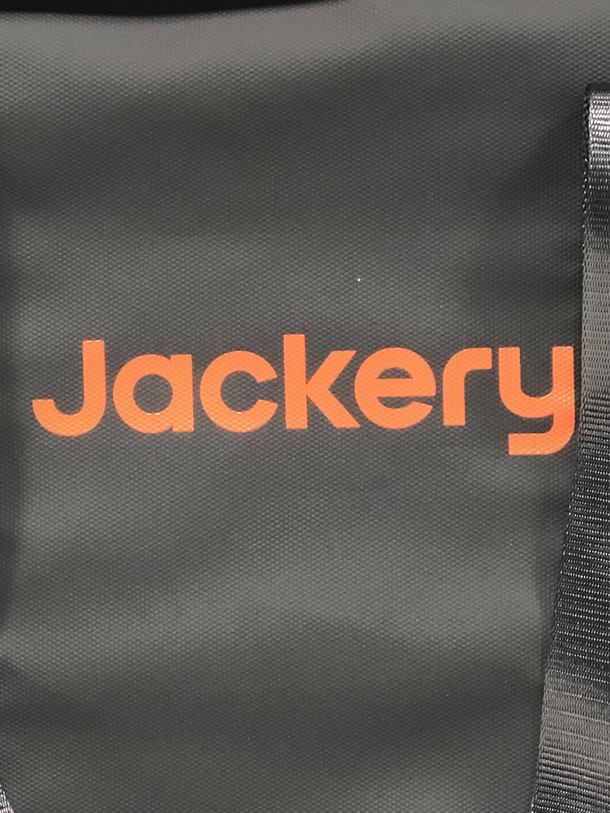 Jackery Carrying Case Bag M Size Gray+Orange Coated Poly Fabric ( Just Case )