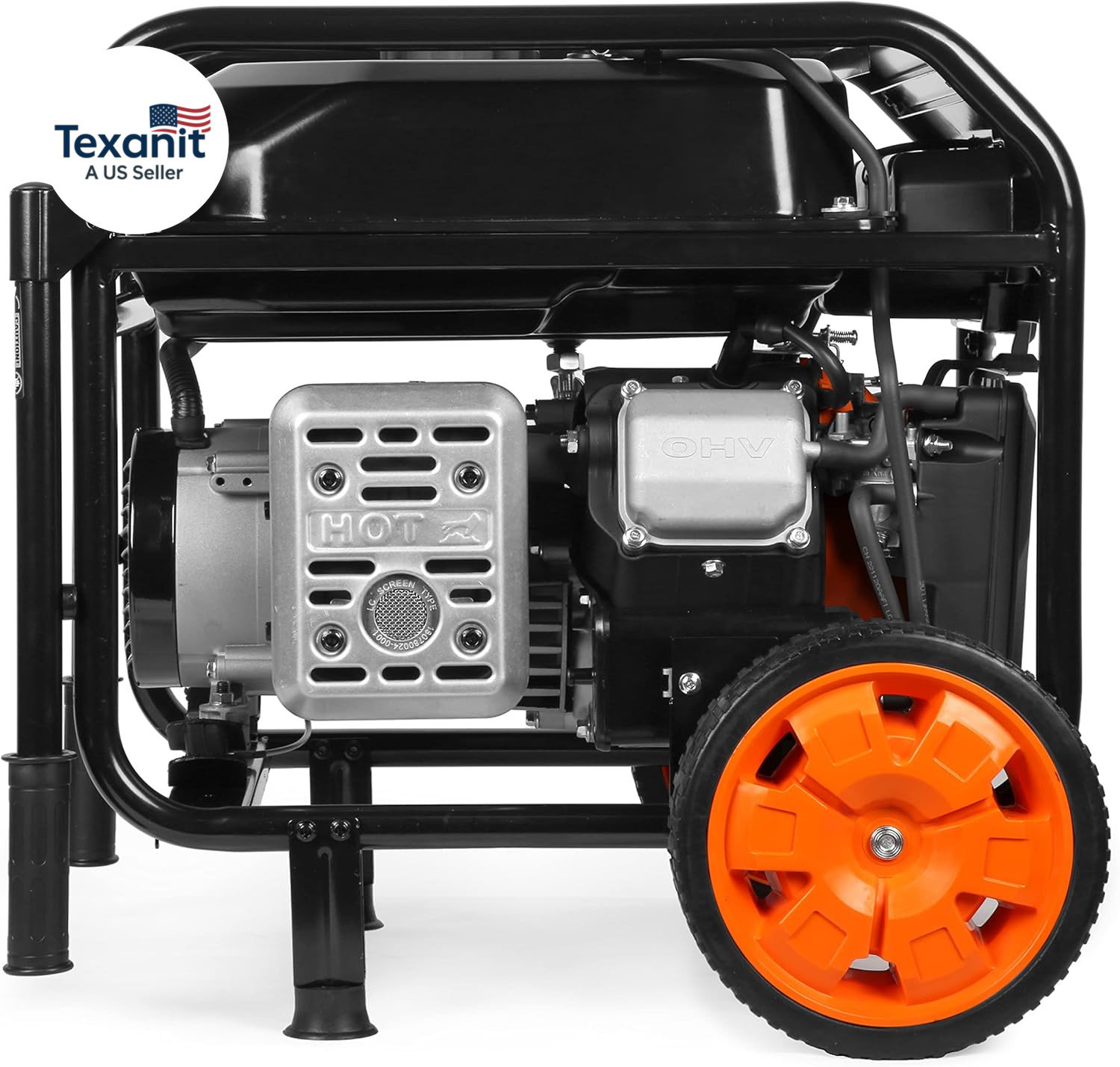 5600-Watt Portable Generator, 224Cc, Transfer-Switch and Rv-Ready (GN5600)