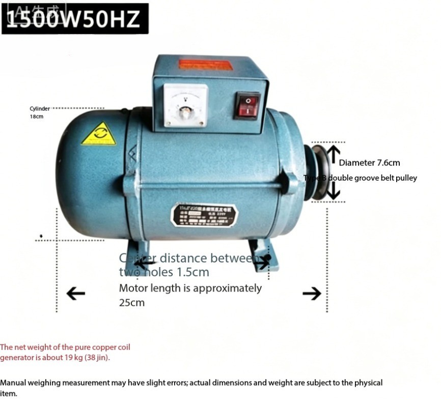 220V Permanent Magnet Brushless Generator Voltage Regulator & Excitation System