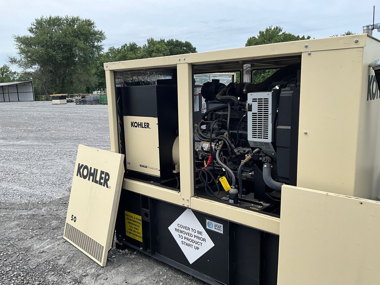 2019 New Surplus 50kW Kohler Diesel Gensets