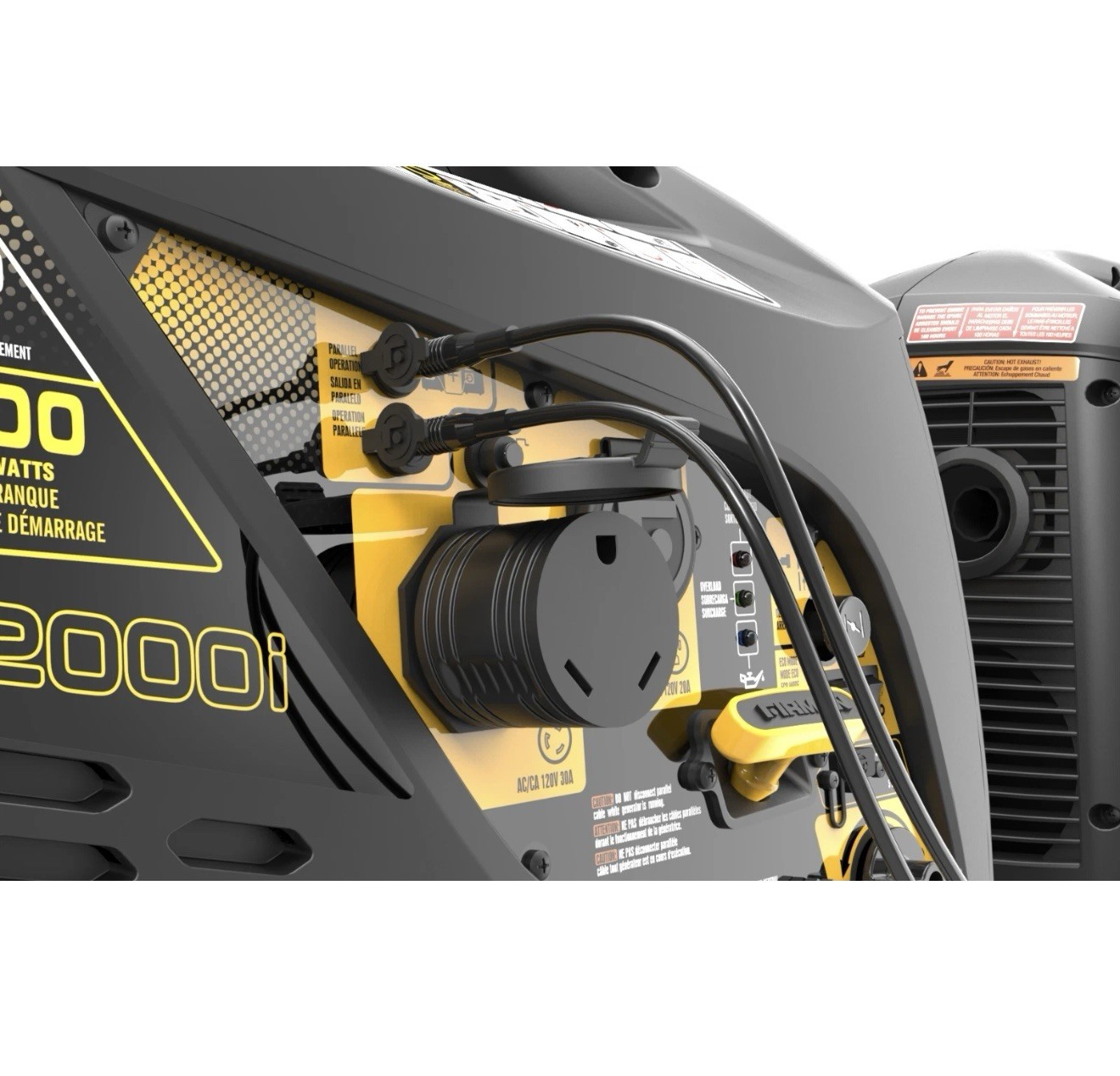 FIRMAN W01682F 2000/1600 Watt Recoil Start Inverter Generator – Refurbished