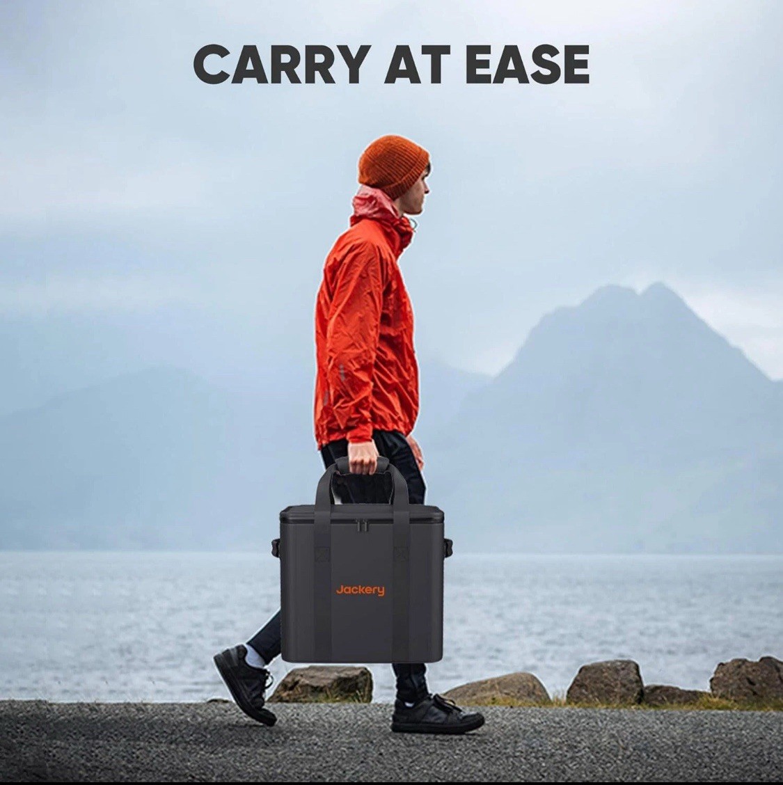 Jackery Carrying Case Bag Large for Explorer 1000 & 1500 Black