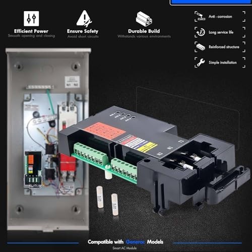 Smart AC Load Shed Module for Generac Generator ATS 100/200 Amp – Fuse Included