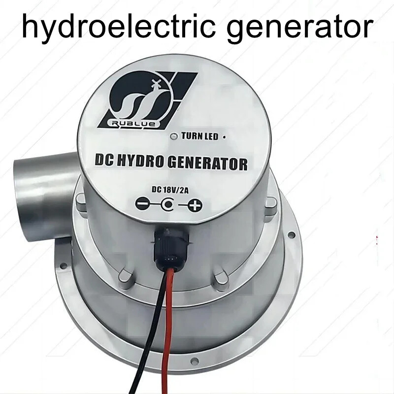 High Efficiency Brushless DC Micro Hydroelectric Generator Water Turbine 12V 24v