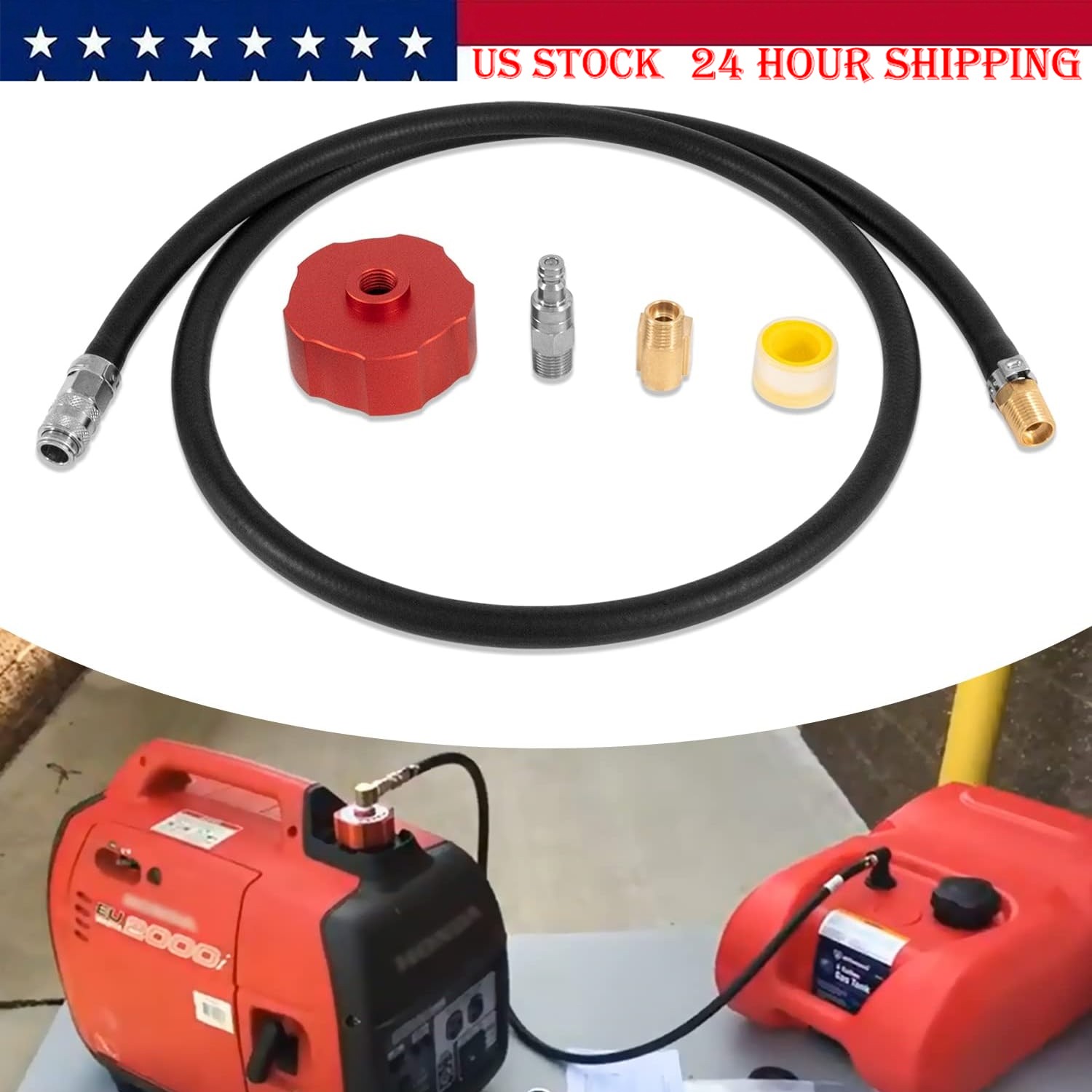 Single System Clam Kit HND1.2CS Extended Run For Honda EU1000i EU2000i Generator