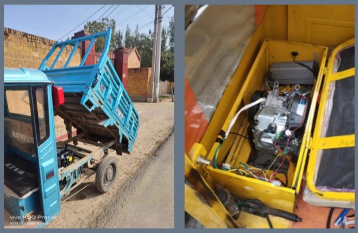 Electric Tricycle Range Extender Generator Oil-electric Hybrid Gasoline