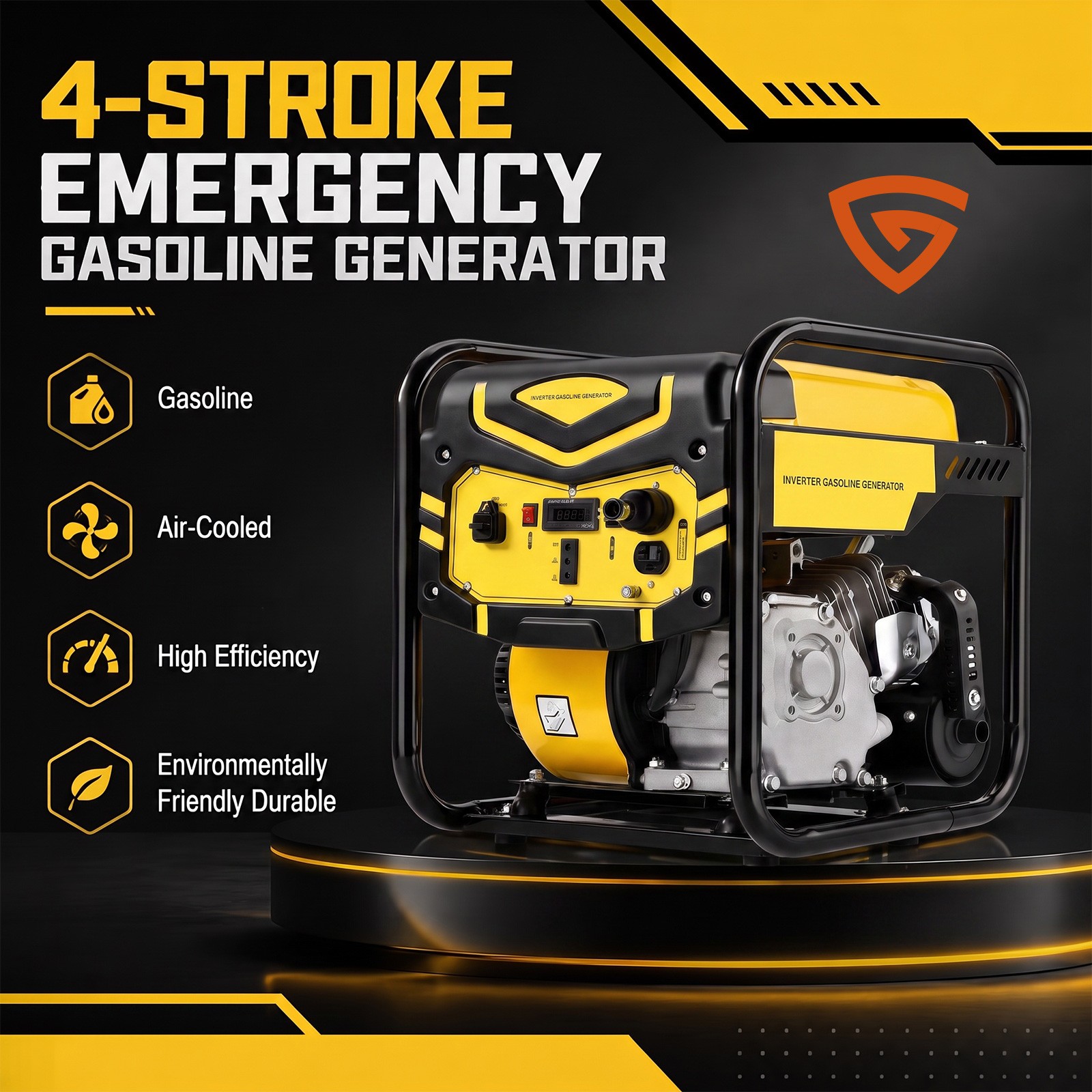 gas powered generator emergency power supply quiet inverter generator