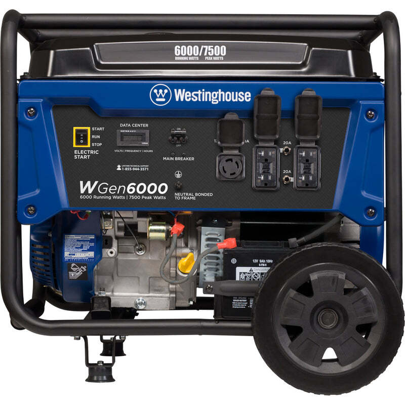 Open Box Westinghouse Generator Model WGen6000