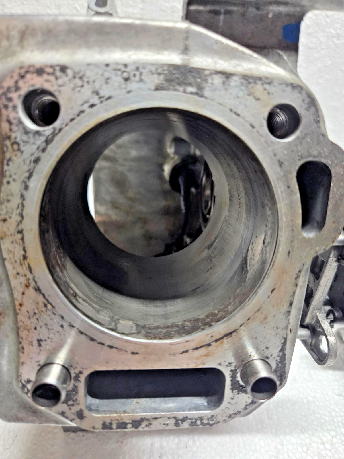 COMPLETE AS IS HONDA EU3000i GENERATOR GX160 ENGINE CRANKCASE CYLINDER & PARTS