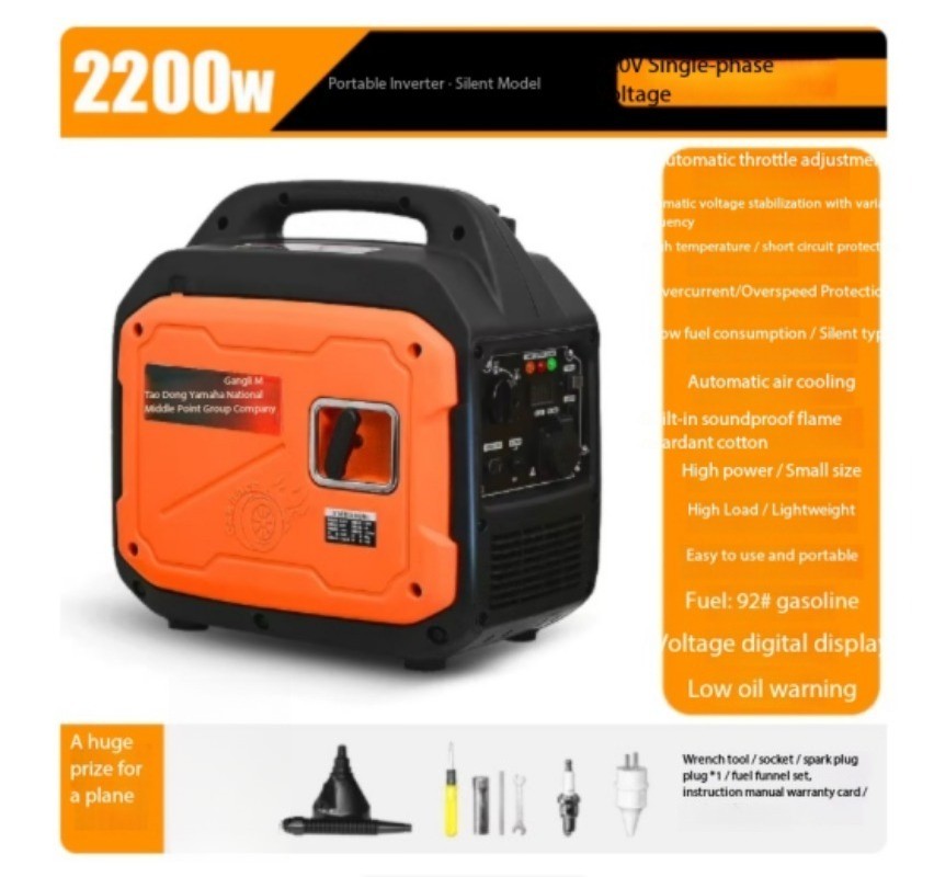 Gasoline Generator: Outdoor Single-Phase and Three-Phase Emergency Power