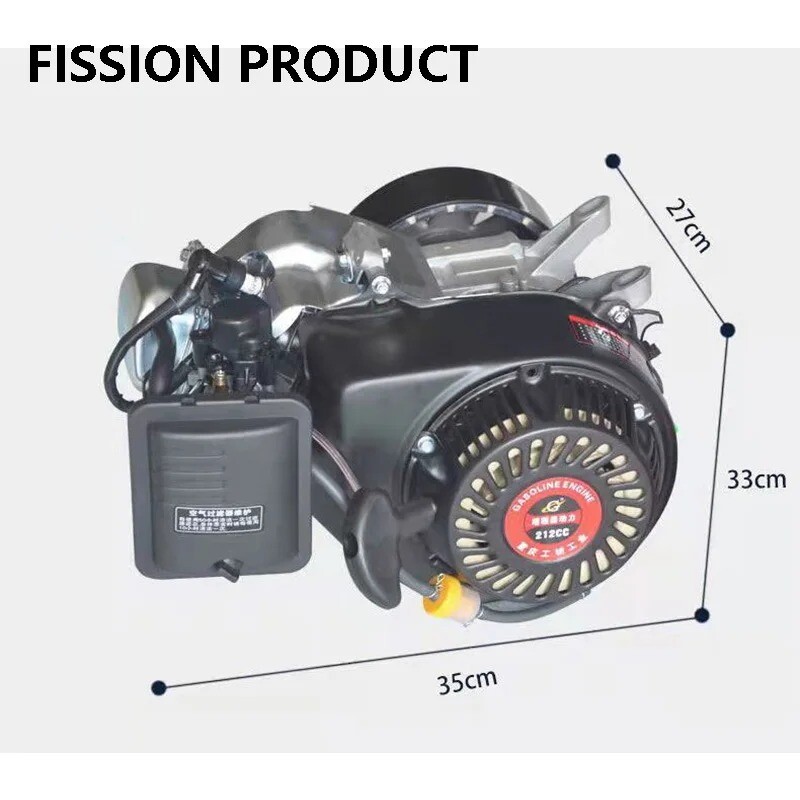 Electric Tricycle Range Extender Generator Oil-electric Hybrid Gasoline