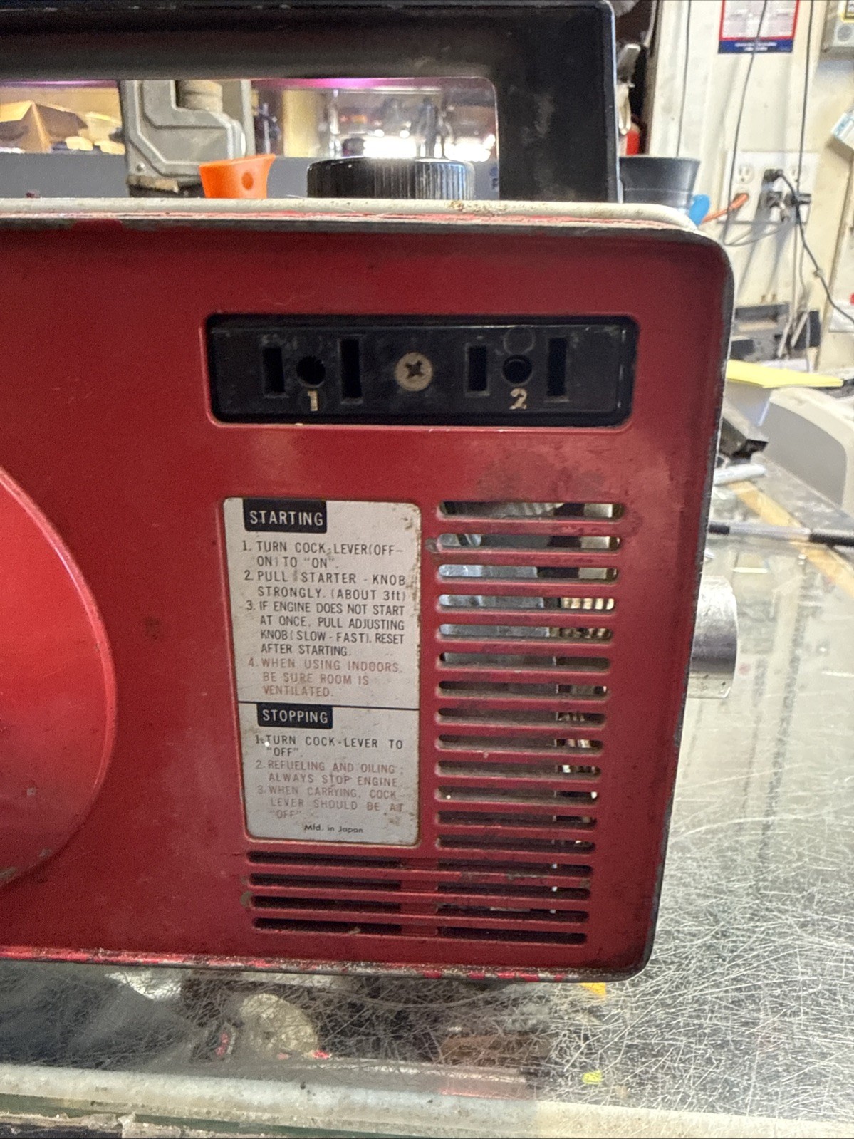 Vintage Honda E40 “Lunch Box” Generator Micro Mini RARE Running E-40