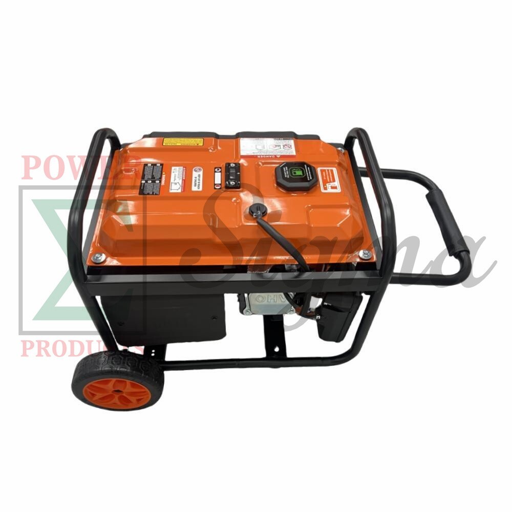 Sigma 5000 Watts Open Frame Gas Generator with CO Alert