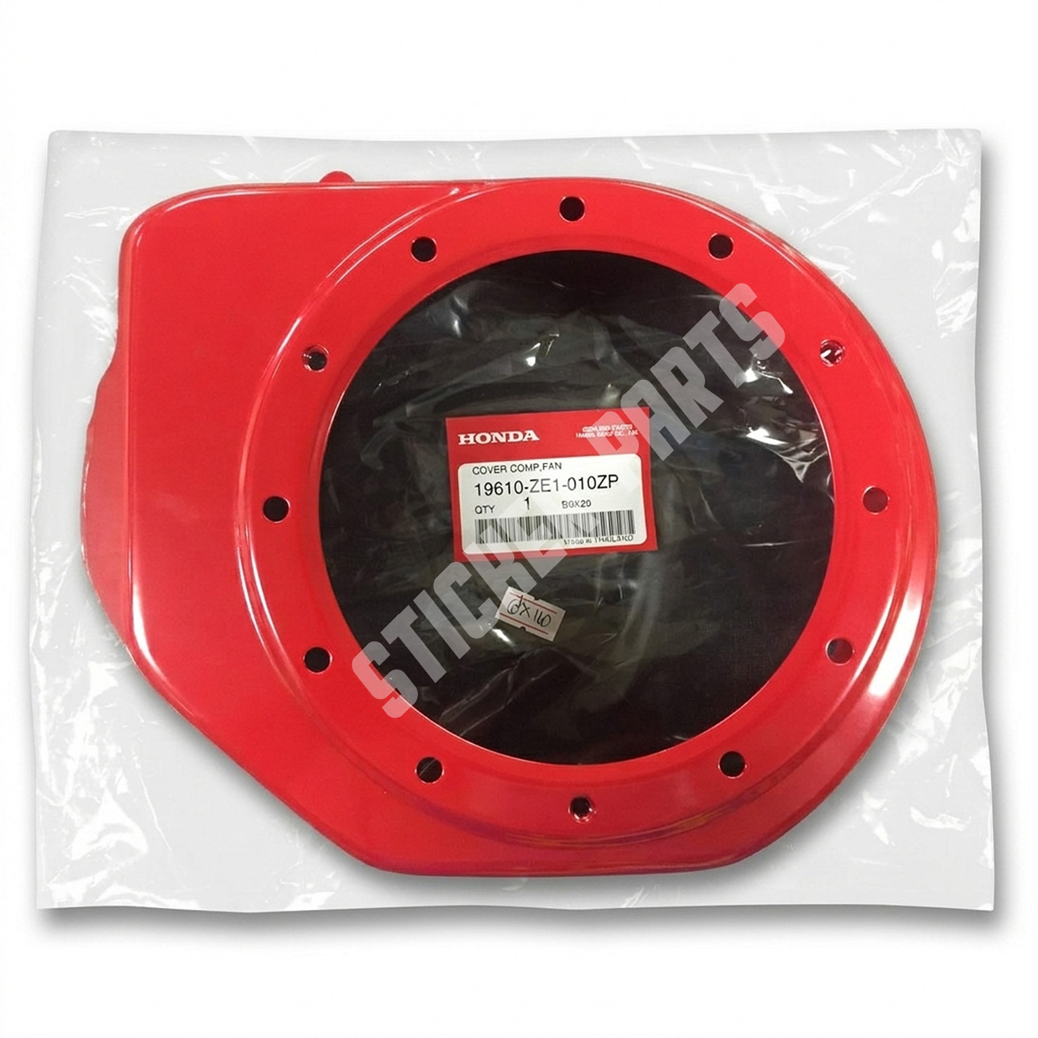 Red Fan Cover Shroud Case For Honda GX160 GX200 5.5HP 6.5HP Engine Motor