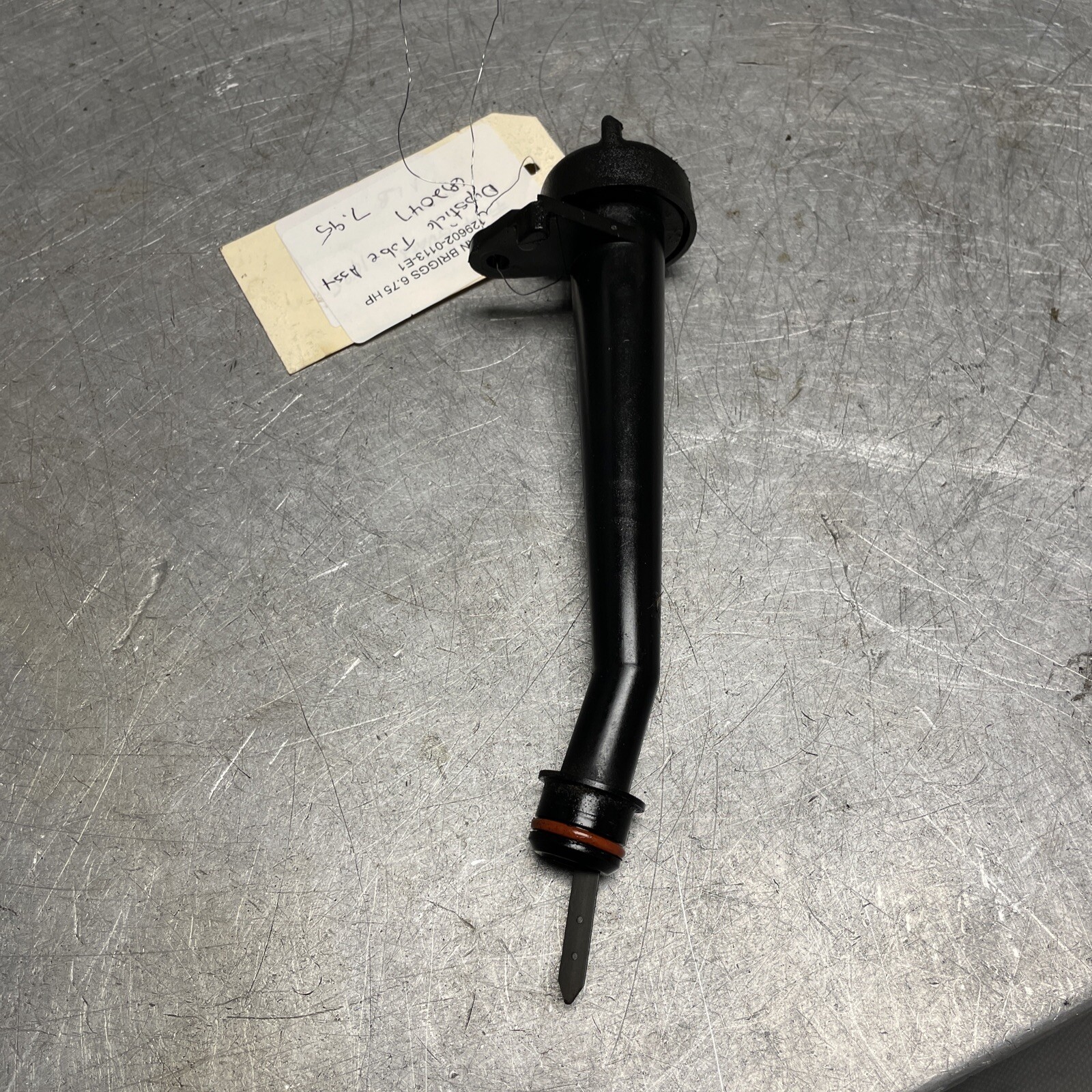 OEM USED BRIGGS 6.75 HP 129602-0113-E1 DIPSTICK TUBE ASSEMBLY 692047