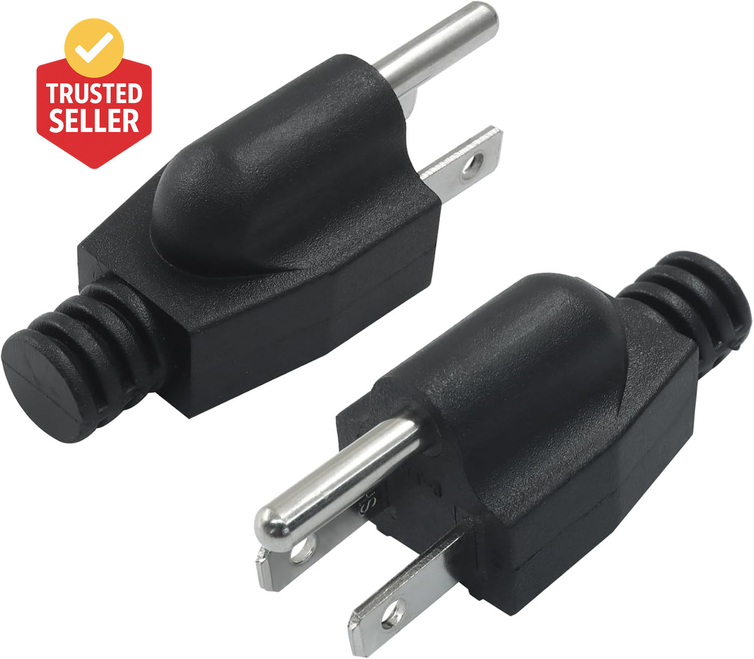2 Pack Neutral Ground Bonding Plug for Portable Inverter Generator, Surge Protec