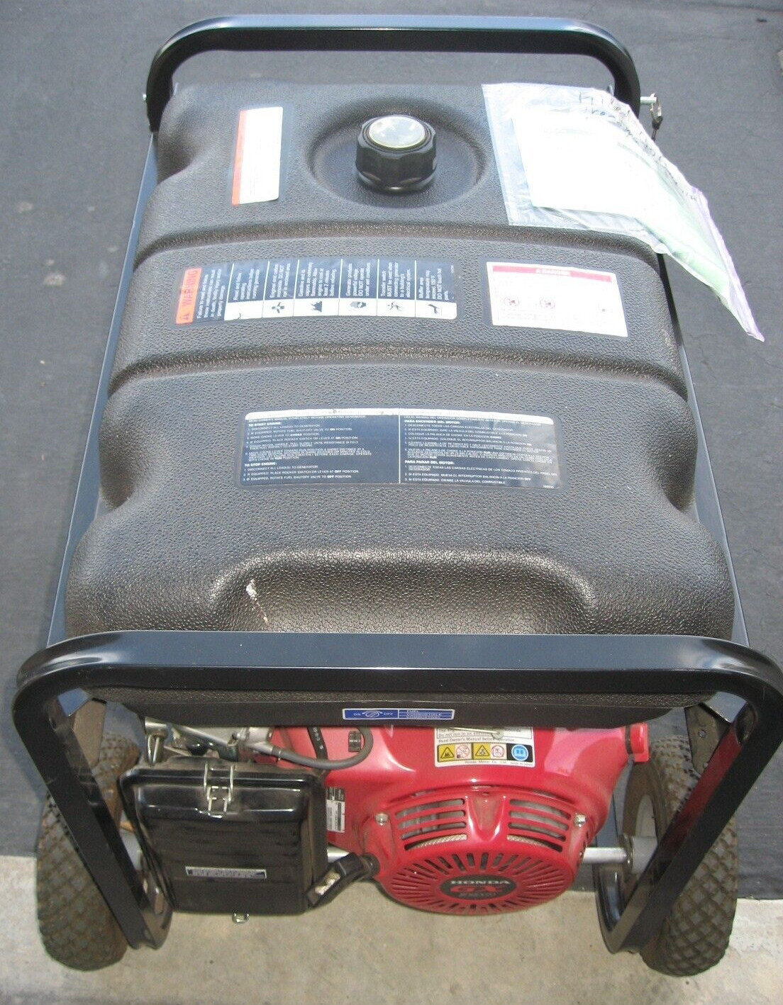 Briggs & Stratton Power Generator 7000W Honda Engine 120V/240V NEW! 12kW start
