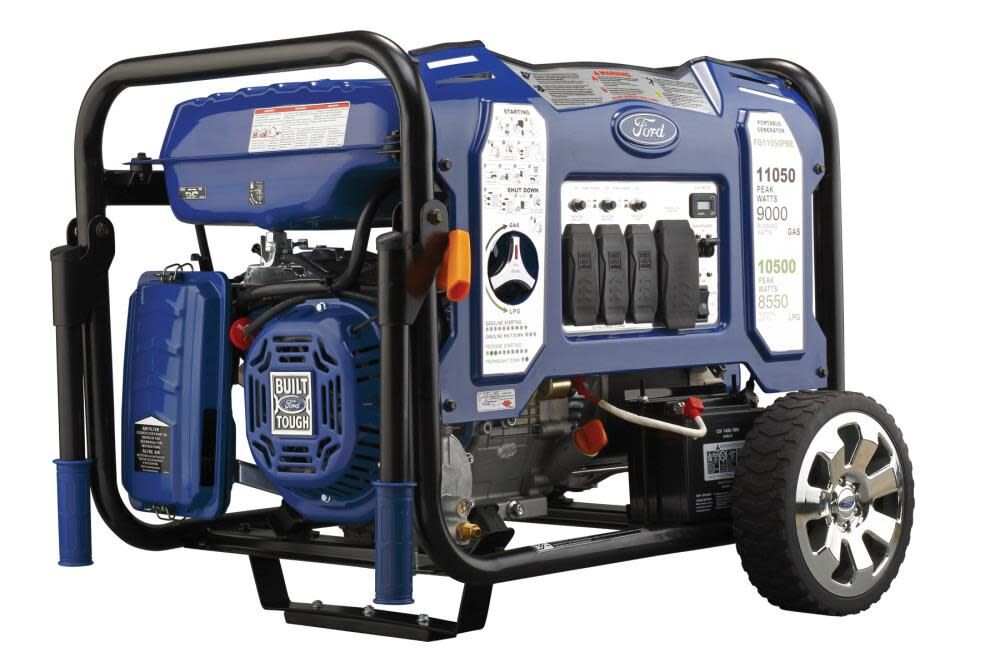 Ford 11,050 Watt Dual Fuel 50-State Portable Generator