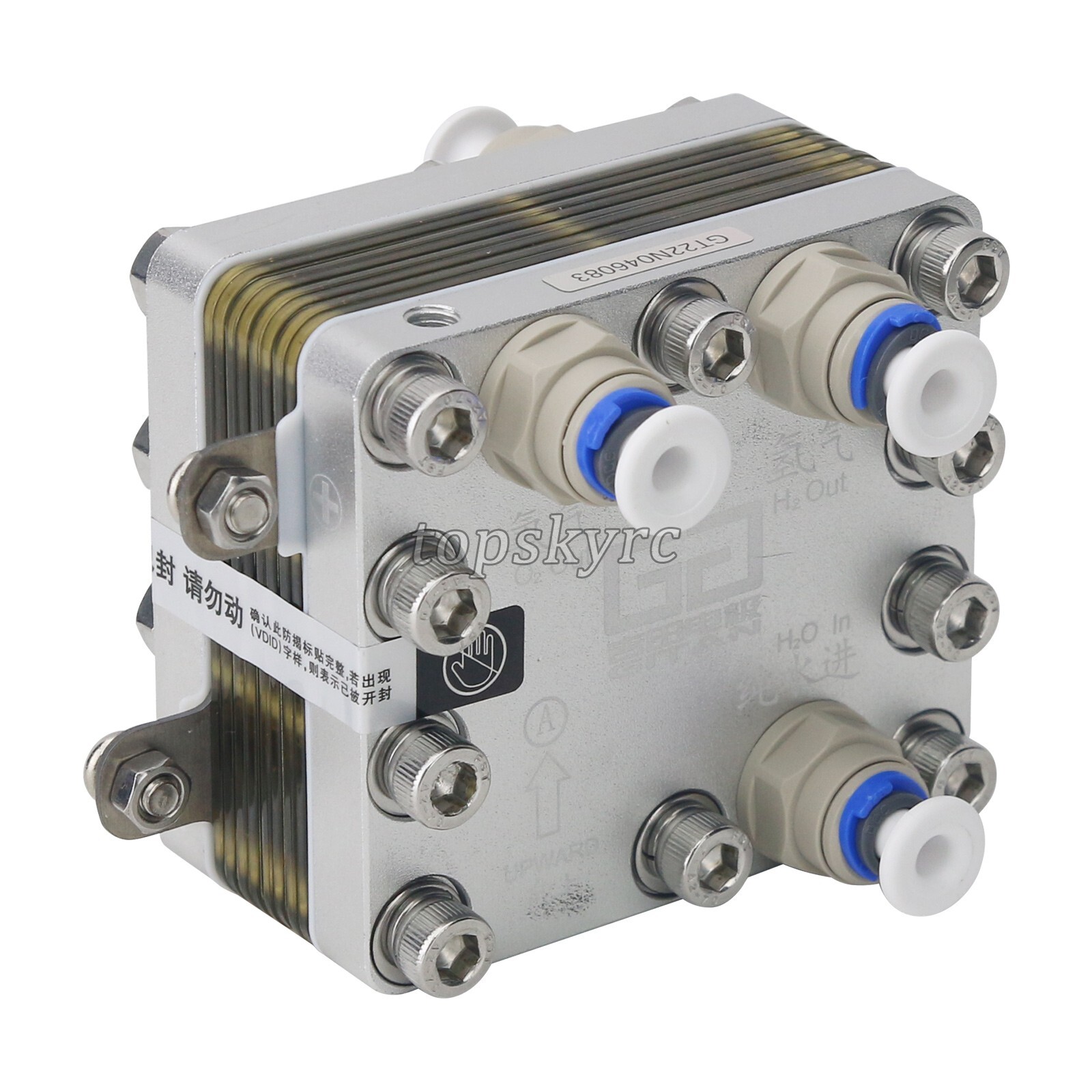 600ML Electrolytic Cell Module PEM Hydrogen Generator for Water GT-A600A-4150